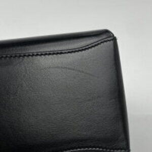 Gucci Black Handbag Leather Turnlock